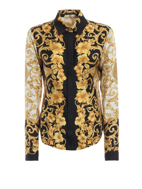 versace camicie leopardate|camicie in seta barocco.